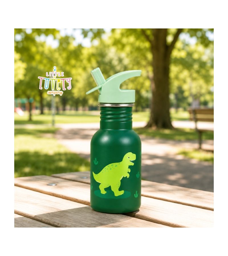 A little lovely company Μπουκάλι από Ανοξείδωτο Ατσάλι 350ml Dinosaur DBSMDI112
