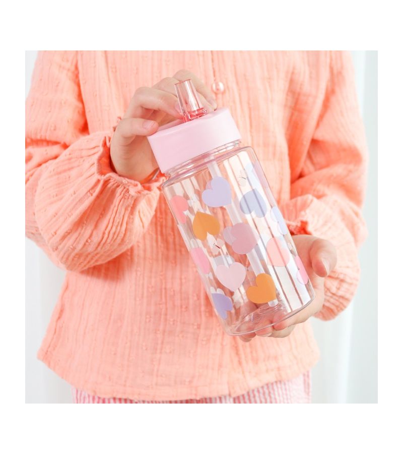 A little lovely company Μπουκάλι 450ml Hearts DBHEMU93