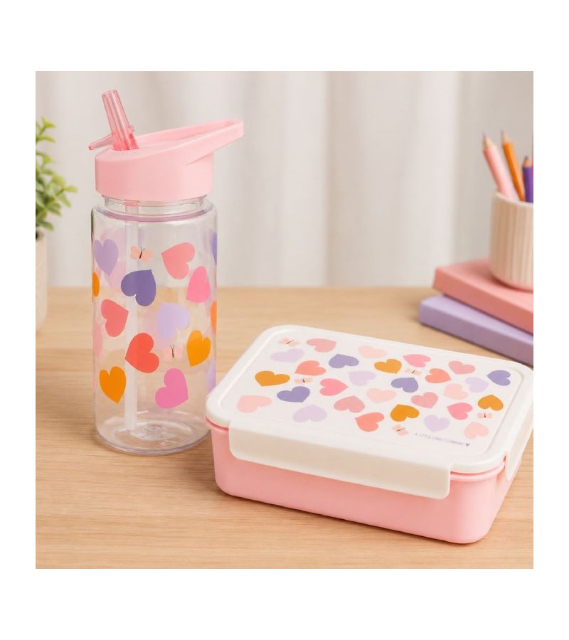 A little lovely company Μπουκάλι 450ml Hearts DBHEMU93