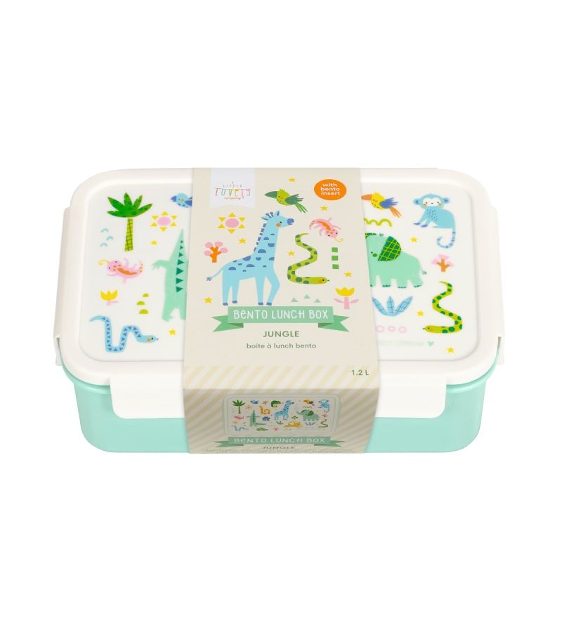 Δοχείο φαγητού Bento Lunch box με χωρίσματα 1,2L Jungle A LITTLE LOVELY COMPANY BBJUMI83