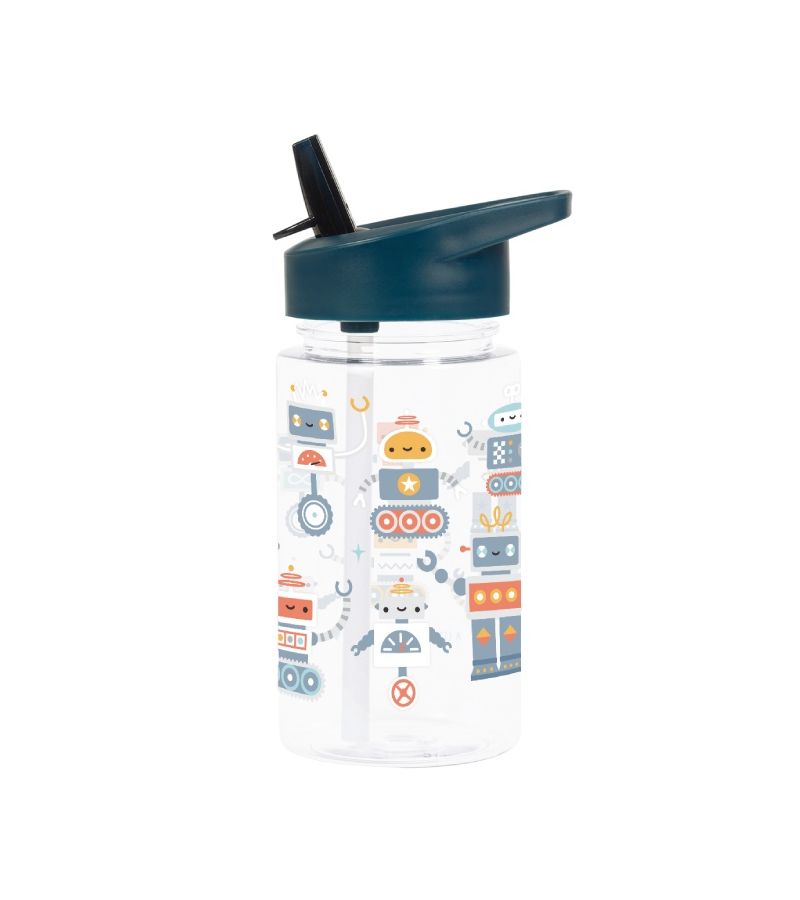 A little lovely company Μπουκάλι 450ml Robots DBROBU95