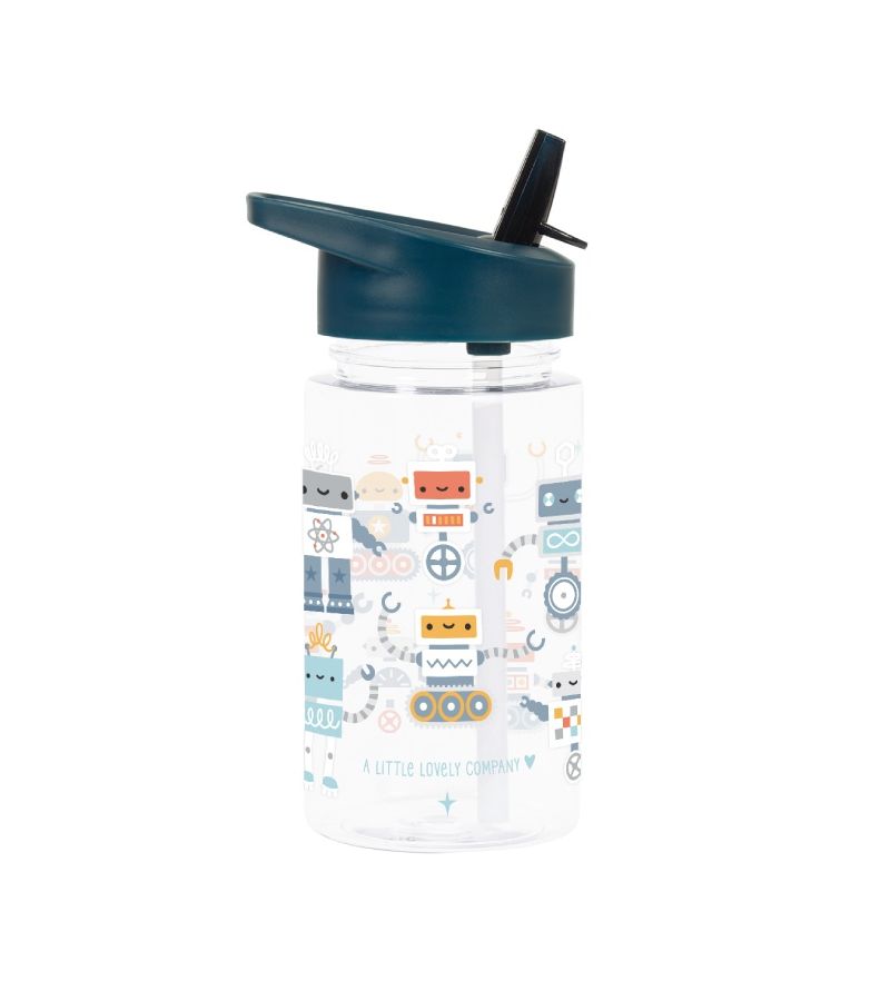 A little lovely company Μπουκάλι 450ml Robots DBROBU95