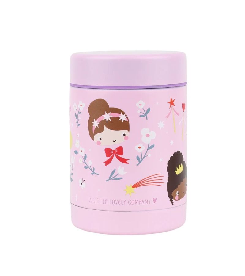 Θερμός φαγητού A little lovely company από ανοξείδωτο ατσάλι 300ml Princesses SSFJPR06