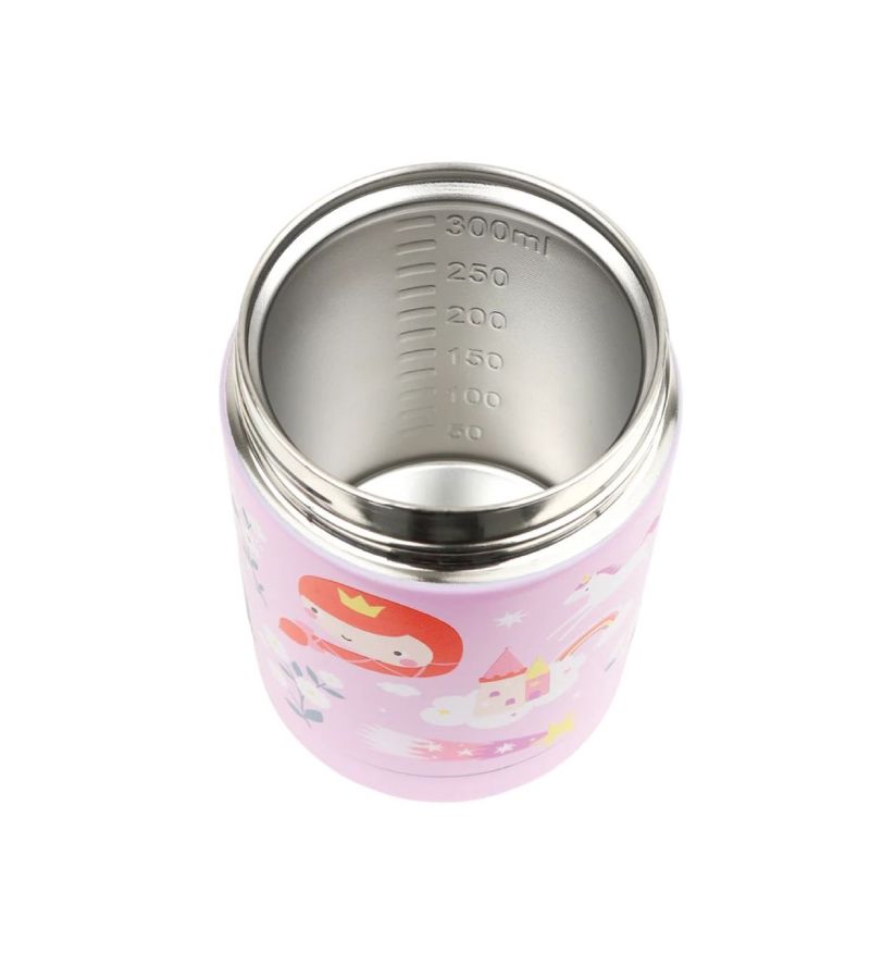 Θερμός φαγητού A little lovely company από ανοξείδωτο ατσάλι 300ml Princesses SSFJPR06