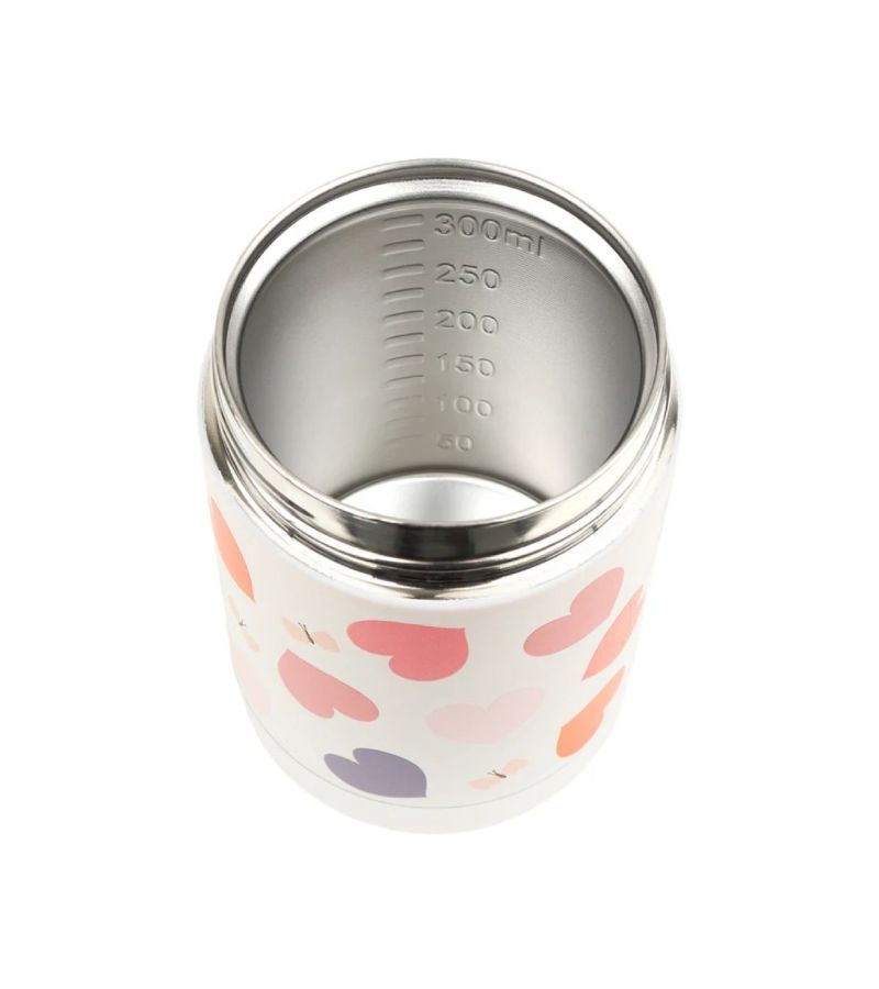 Θερμός φαγητού A little lovely company από ανοξείδωτο ατσάλι 300ml Hearts SSFJHE05