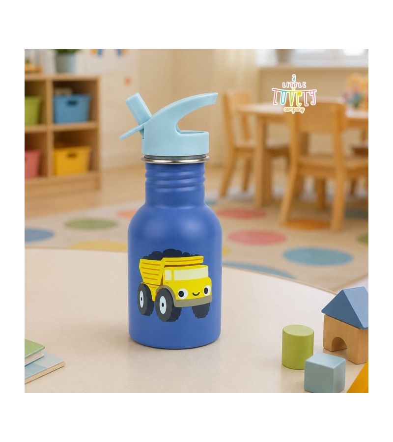 A little lovely company Μπουκάλι από Ανοξείδωτο Ατσάλι 350ml Dump truck DBSMDT110