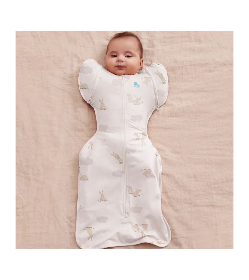 Υπνόσακος LOVE TO DREAM Swaddle UP 1.0 tog White Cloud Bunnies L1001319WHT