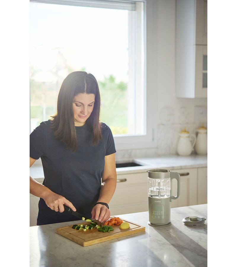 NUVITA  Ατμομάγειρας 7in1 Magic Pappa 1967 HP 400W 700ml Sage Green NU-PPFP0021