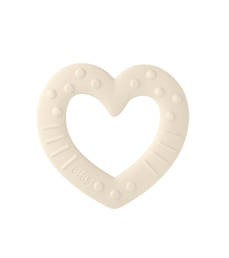 Μασητικό Καρδούλα BIBS Ivory 3100216