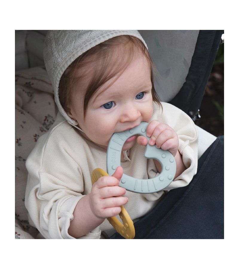 Μασητικό Καρδούλα BIBS Ivory 3100216