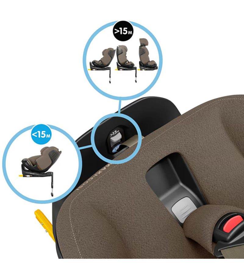 Κάθισμα αυτοκινήτου MAXI COSI Emerald 360 Pro (40-150cm) Authentic Truffle BR79365