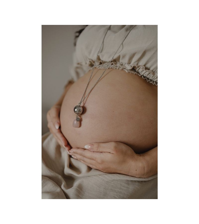 Μουσικό μενταγιόν εγκυμοσύνης PROUD MAMA Linn Αμέθυστος PM-640
