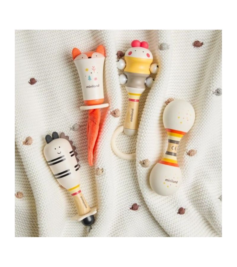 MINILAND ΜΟΥΣΙΚΗ ΚΟΥΔΟΥΝΙΣΤΡΑ FOXY RATTLE ME89723