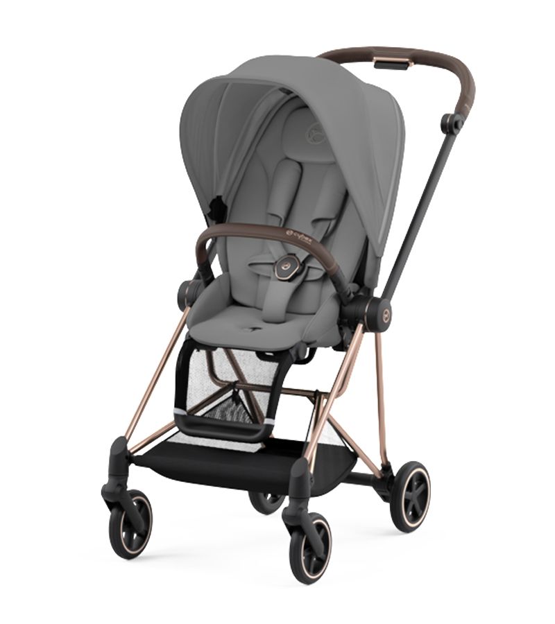Βρεφικό Καρότσι CYBEX Mios Mirage Grey Rose Gold