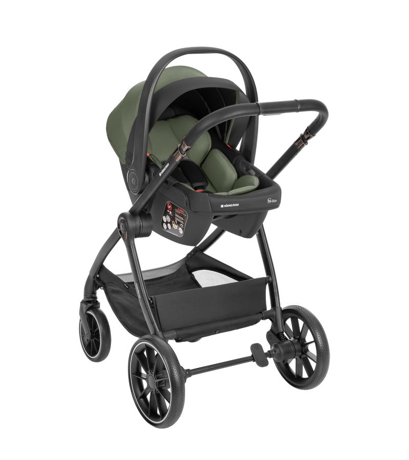 Πολυκαρότσι 3 σε 1 KIKKABOO Modena Army Green