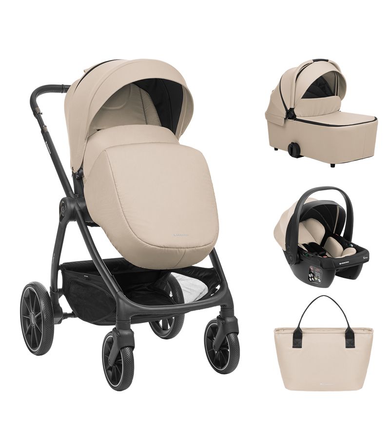 Πολυκαρότσι 3 σε 1 KIKKABOO Modena Beige