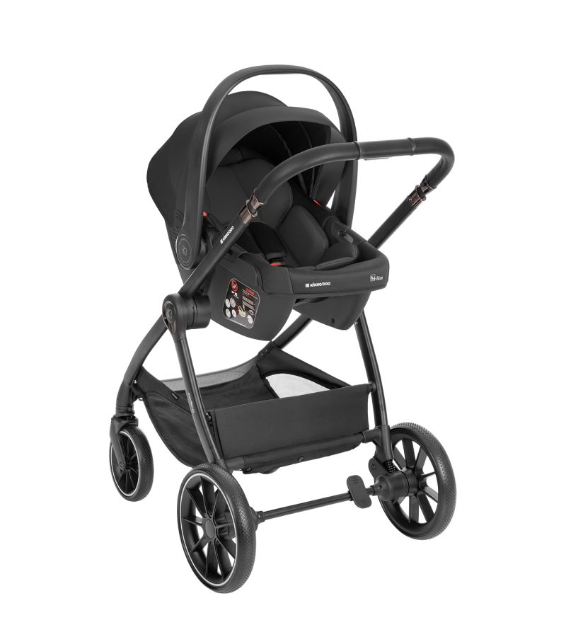 Πολυκαρότσι 3 σε 1 KIKKABOO Modena Black