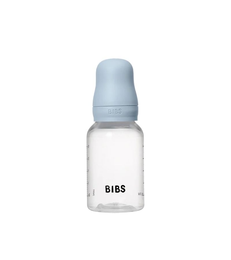 Πλαστικό Μπιμπερό BIBS Latex Αργής Ροής 150ML Baby Blue 5016231