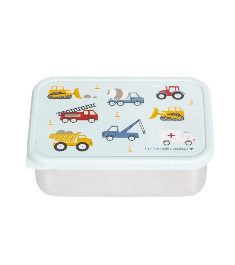 Δοχείο φαγητού από ανοξείδωτο ατσάλι A LITTLE LOVELY COMPANY 900ml Vehicles LBSSVE55