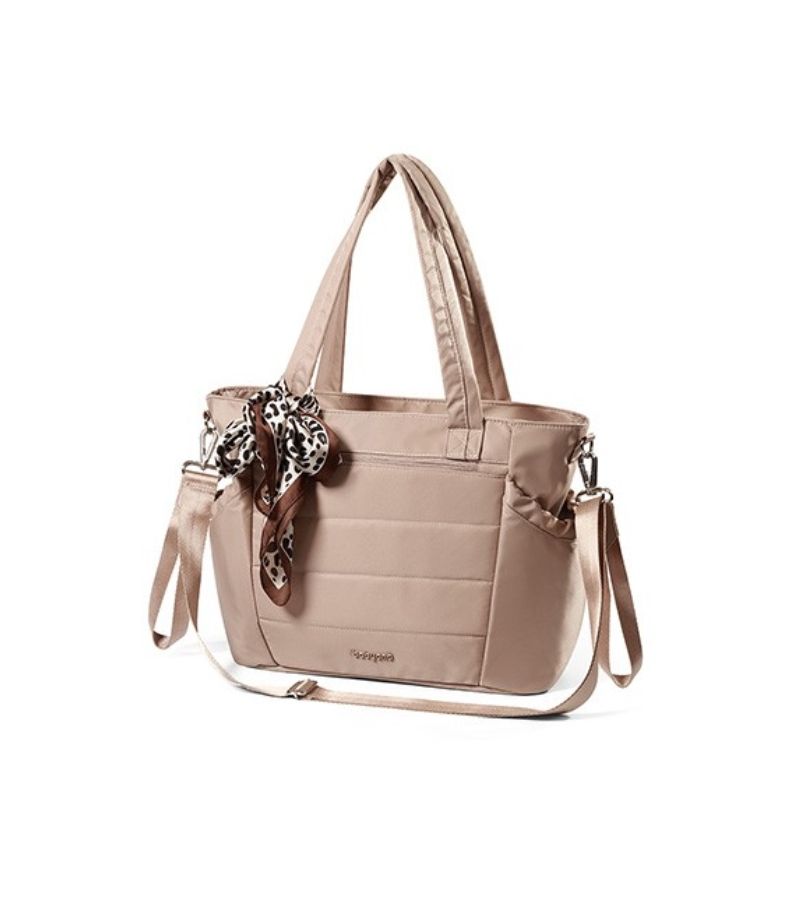 Τσάντα αλλαξιέρα ώμου/χειρός BABYONO Cami Μπεζ BABYONO Beige BN1672/02