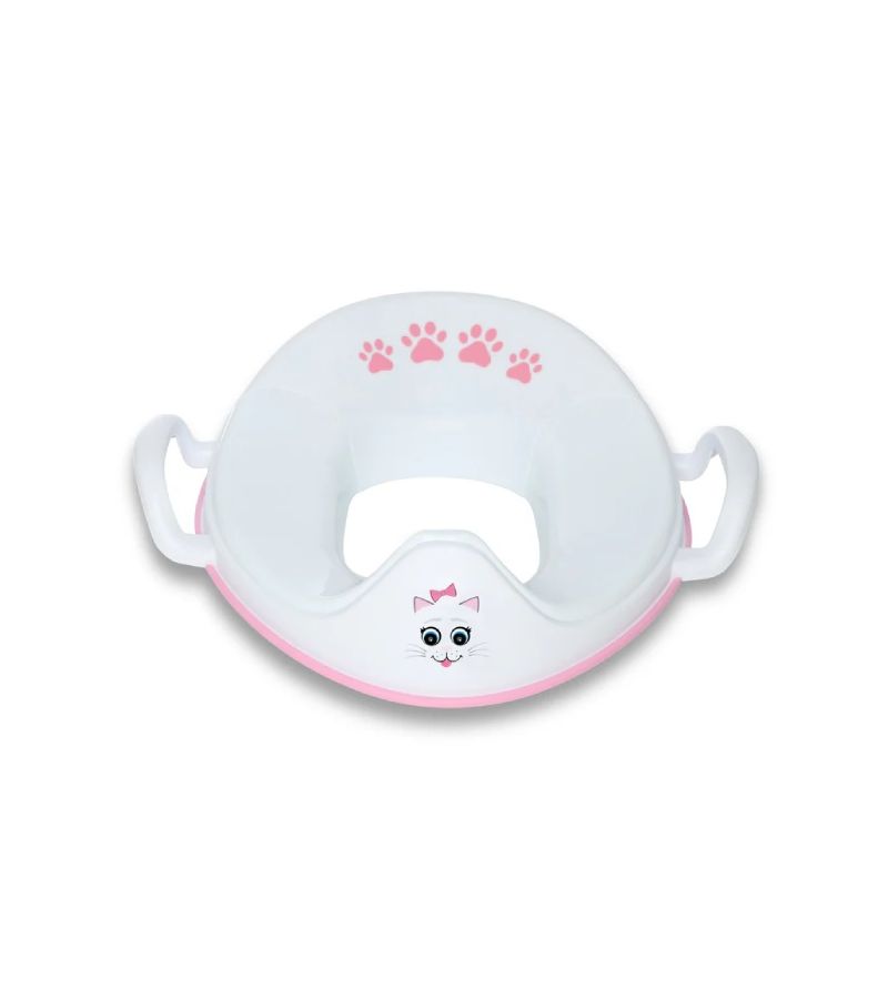 Κάθισμα Τουαλέτας My Little Trainer My Carry Potty Γατούλα Λευκό/Ροζ MLTS-CA