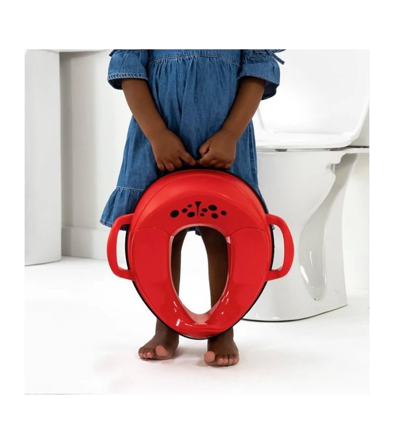 Κάθισμα Τουαλέτας My Little Trainer My Carry Potty Πασχαλίτσα Κόκκινη MLTS-LB