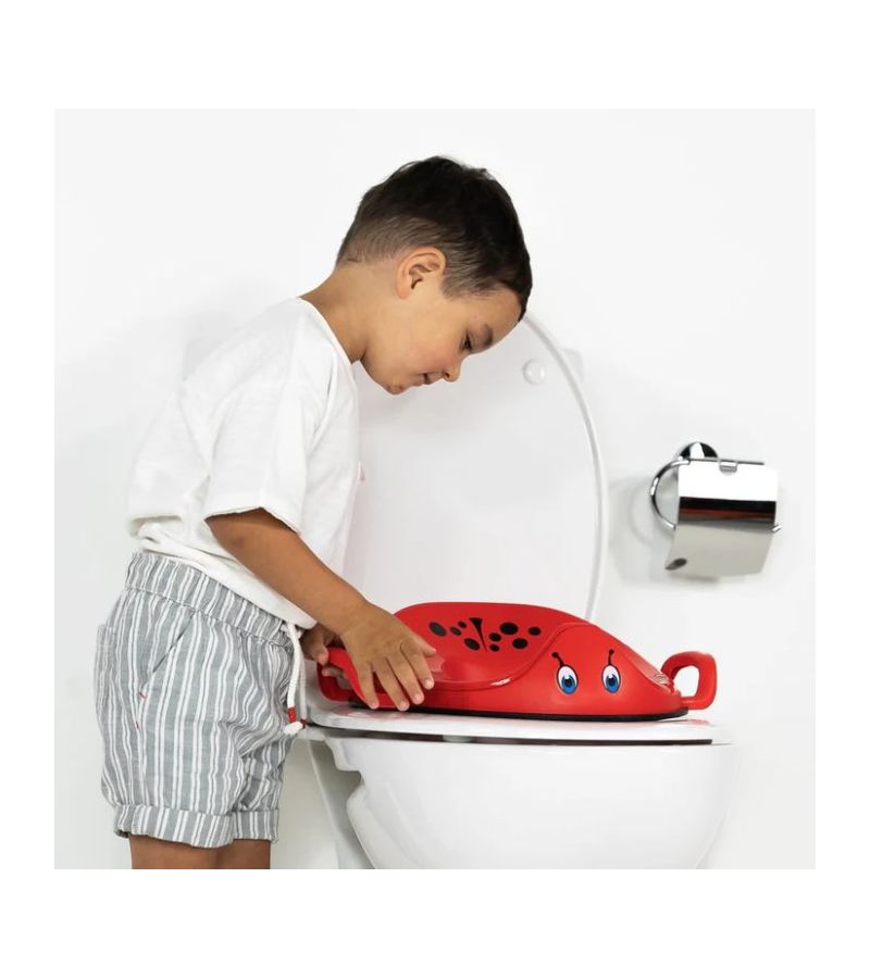 Κάθισμα Τουαλέτας My Little Trainer My Carry Potty Πασχαλίτσα Κόκκινη MLTS-LB