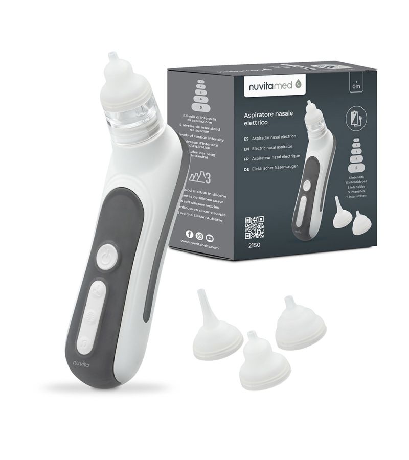 NUVITA Ηλεκτρικός Ρινικός Αποφρακτήρας με χαλαρωτικές μελωδίες 2150
