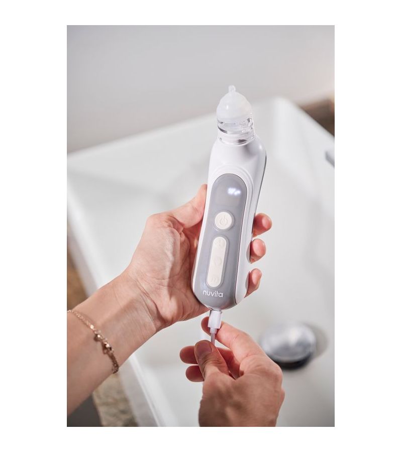 NUVITA Ηλεκτρικός Ρινικός Αποφρακτήρας με χαλαρωτικές μελωδίες 2150