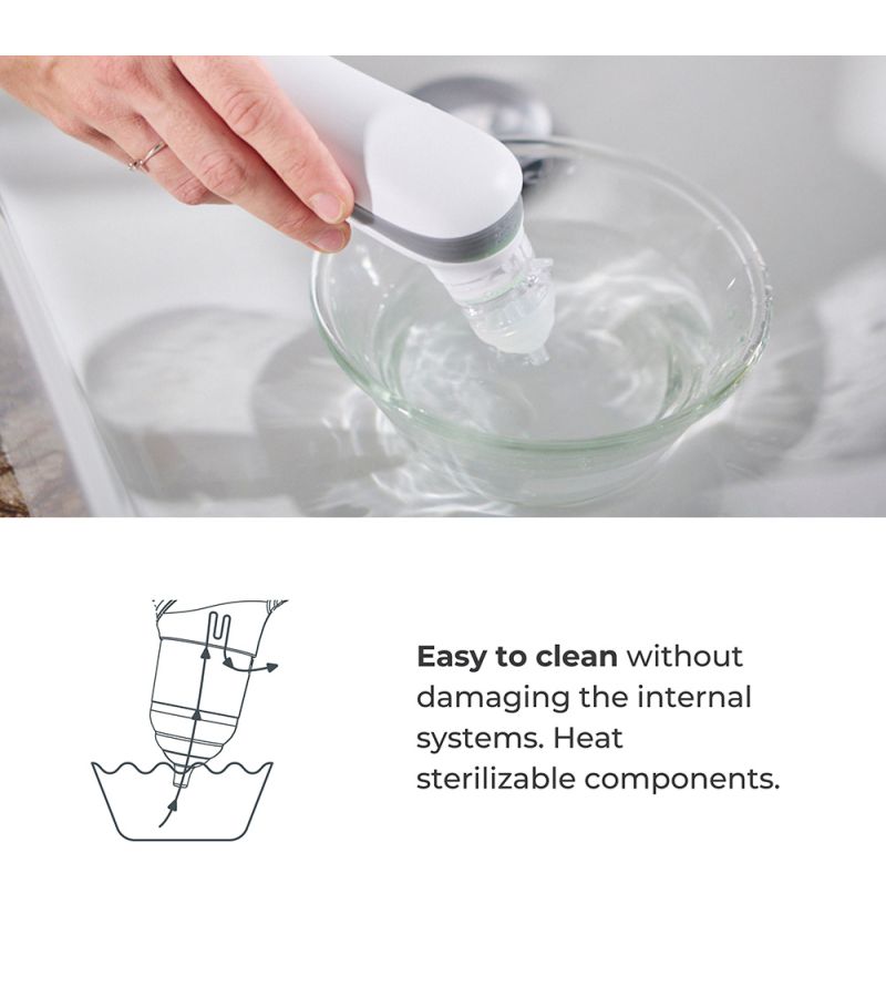 NUVITA Ηλεκτρικός Ρινικός Αποφρακτήρας με χαλαρωτικές μελωδίες 2150