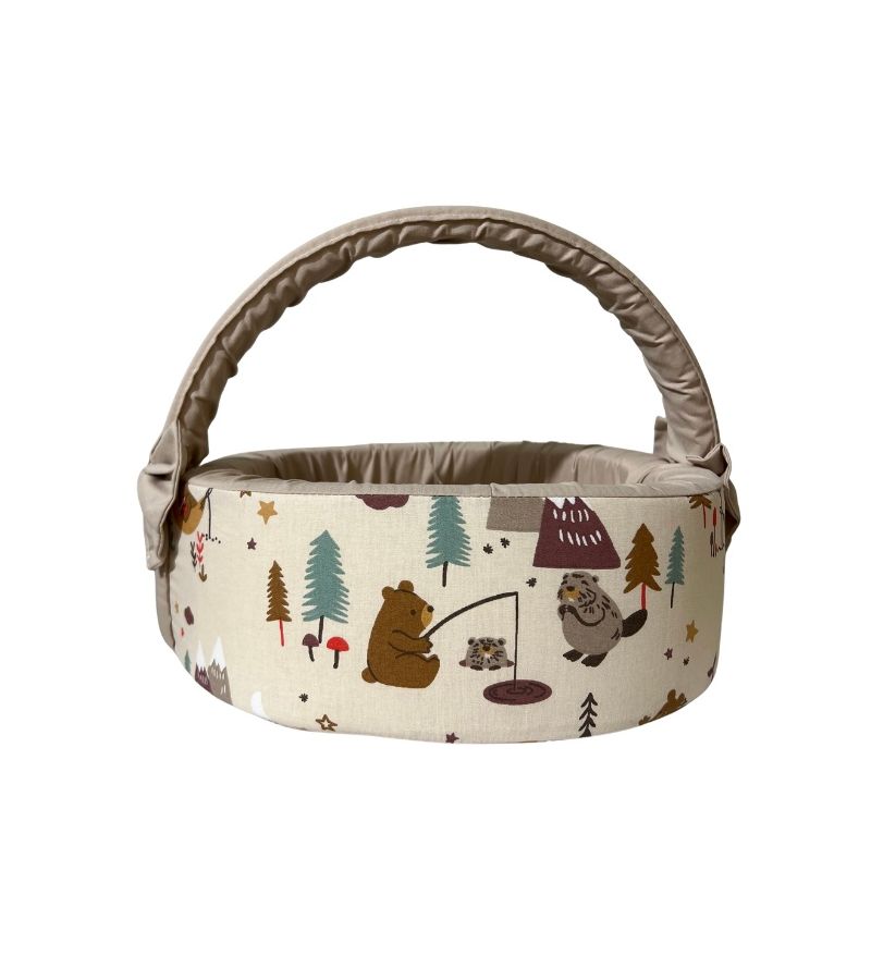 Καλαθάκι καλλυντικών μωρού Natalino Bebelino Κατασκήνωση Μπεζ 727