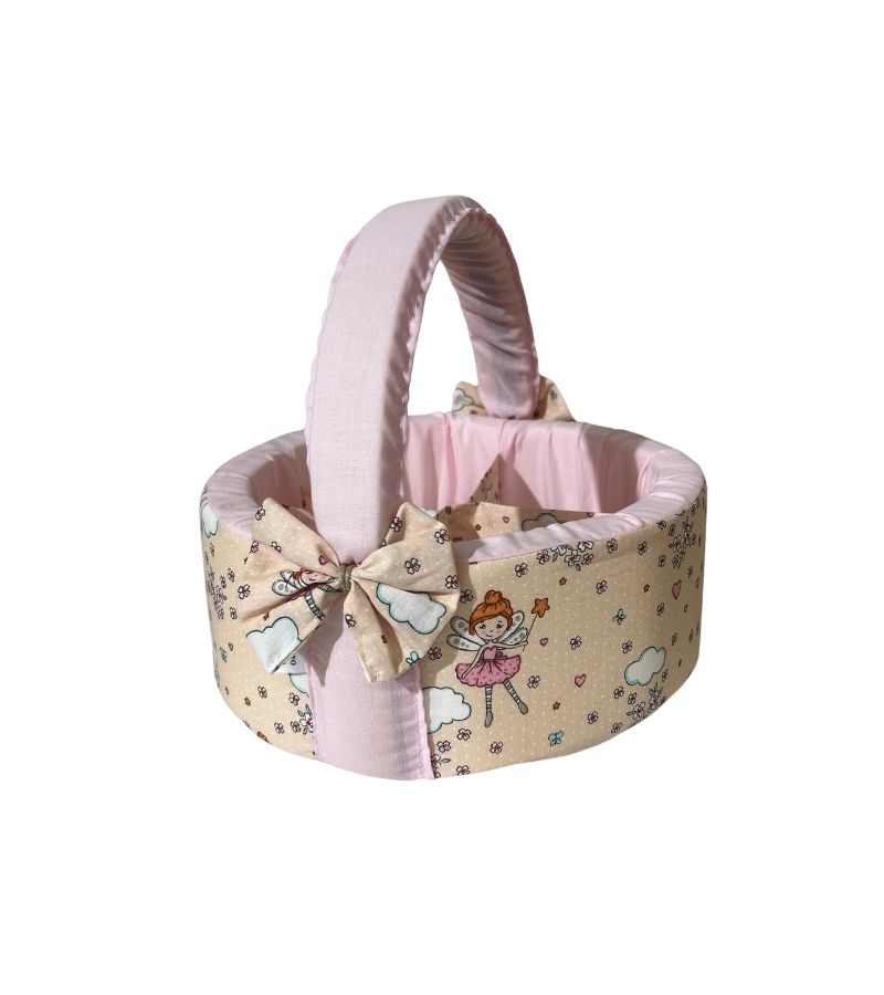 Καλαθάκι καλλυντικών μωρού Natalino Bebelino Νεράϊδα Ροζ 180