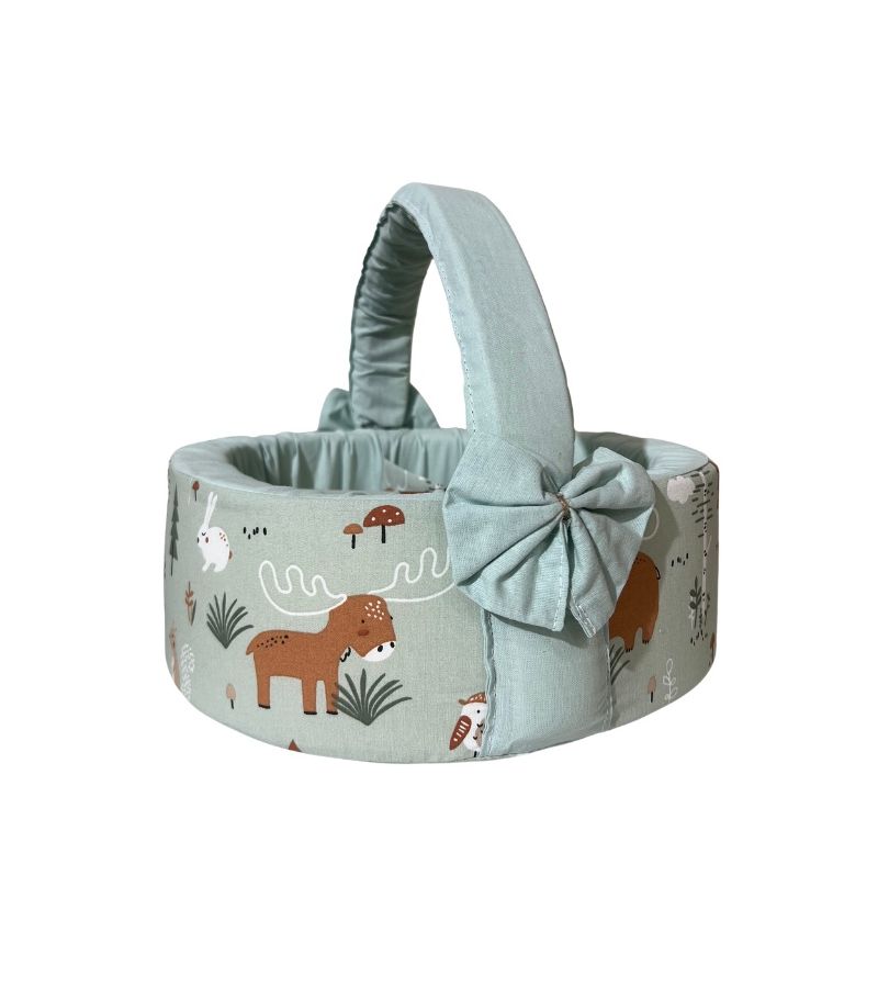 Καλαθάκι καλλυντικών μωρού Natalino Bebelino Ζωάκια του Δάσους Μέντα 260