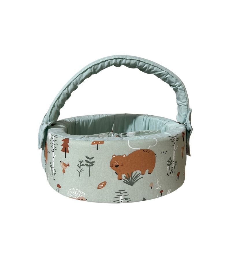 Καλαθάκι καλλυντικών μωρού Natalino Bebelino Ζωάκια του Δάσους Μέντα 260