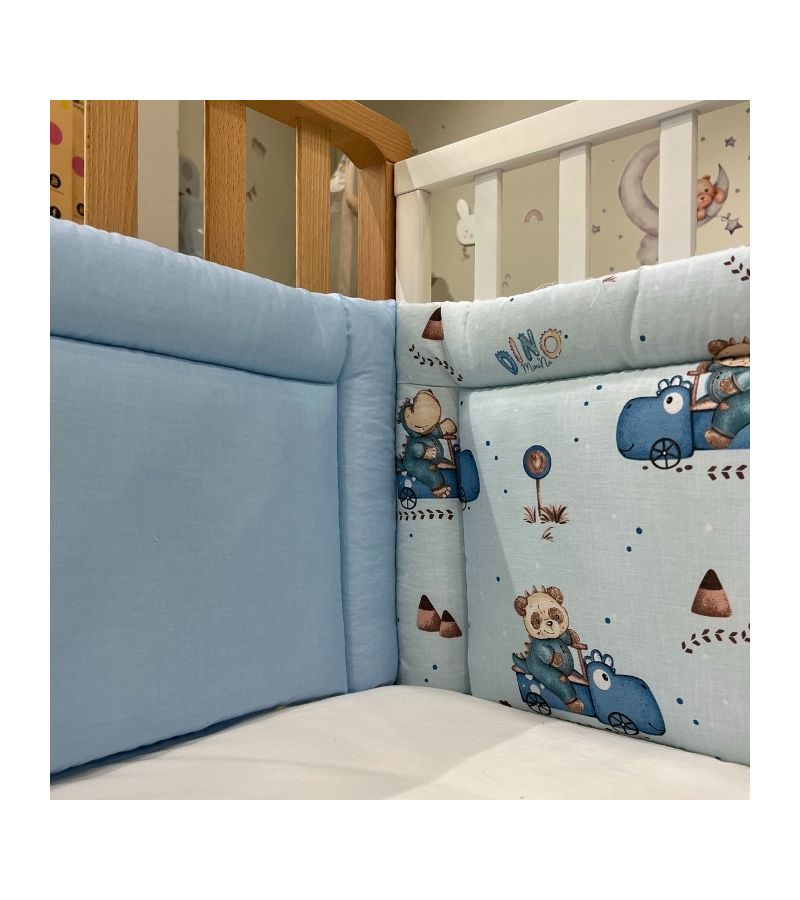 Πάντα NATALINO BEBELINO 190x40cm Elephants Σιέλ 205