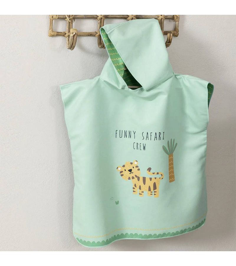 Μπουρνούζι Poncho NIMA Funny Safari 3-5 ετών 34625