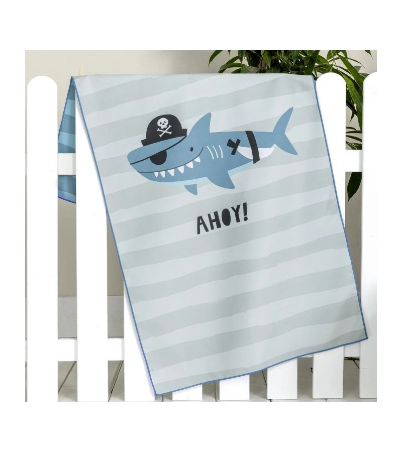 Πετσέτα θαλάσσης Microfiber διπλής όψεως Ahoy 70x140 36735