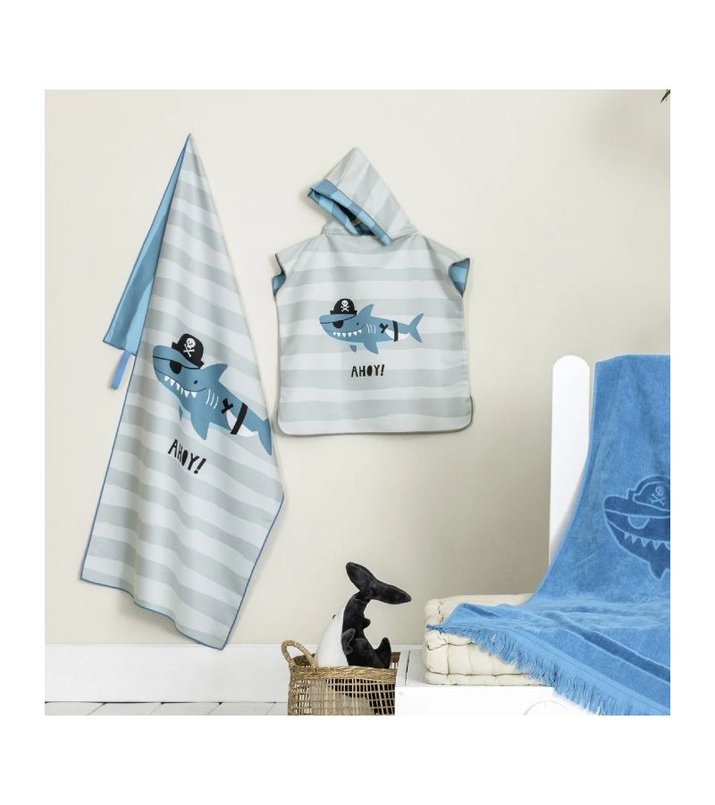 Πετσέτα θαλάσσης Microfiber διπλής όψεως Ahoy 70x140 36735