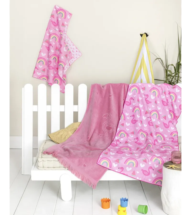 Πετσέτα θαλάσσης Microfiber διπλής όψεως Lola 70x140 36739