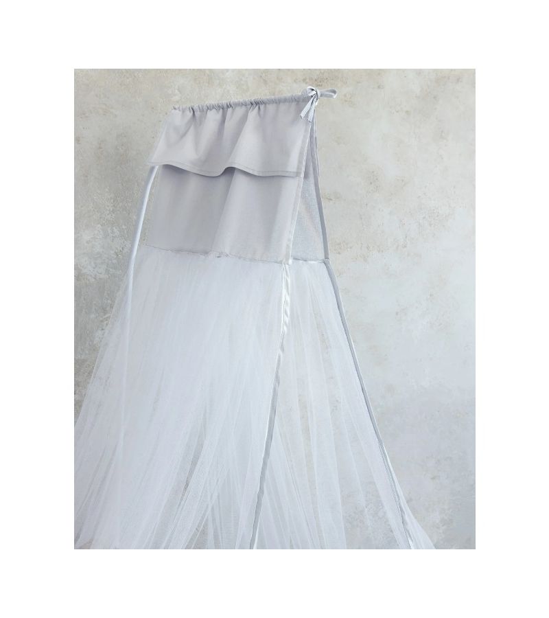 Κουνουπιέρα NIMA Nappy Light Gray 21023