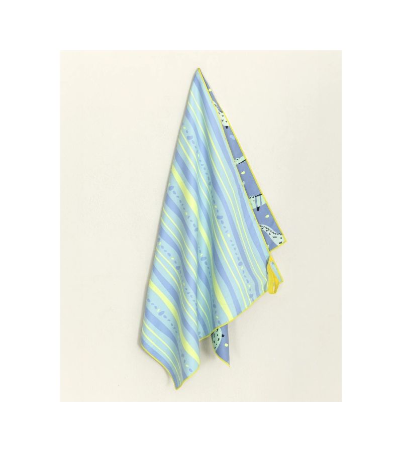 Πετσέτα θαλάσσης Microfiber διπλής όψεως Rokko 70x140 36740