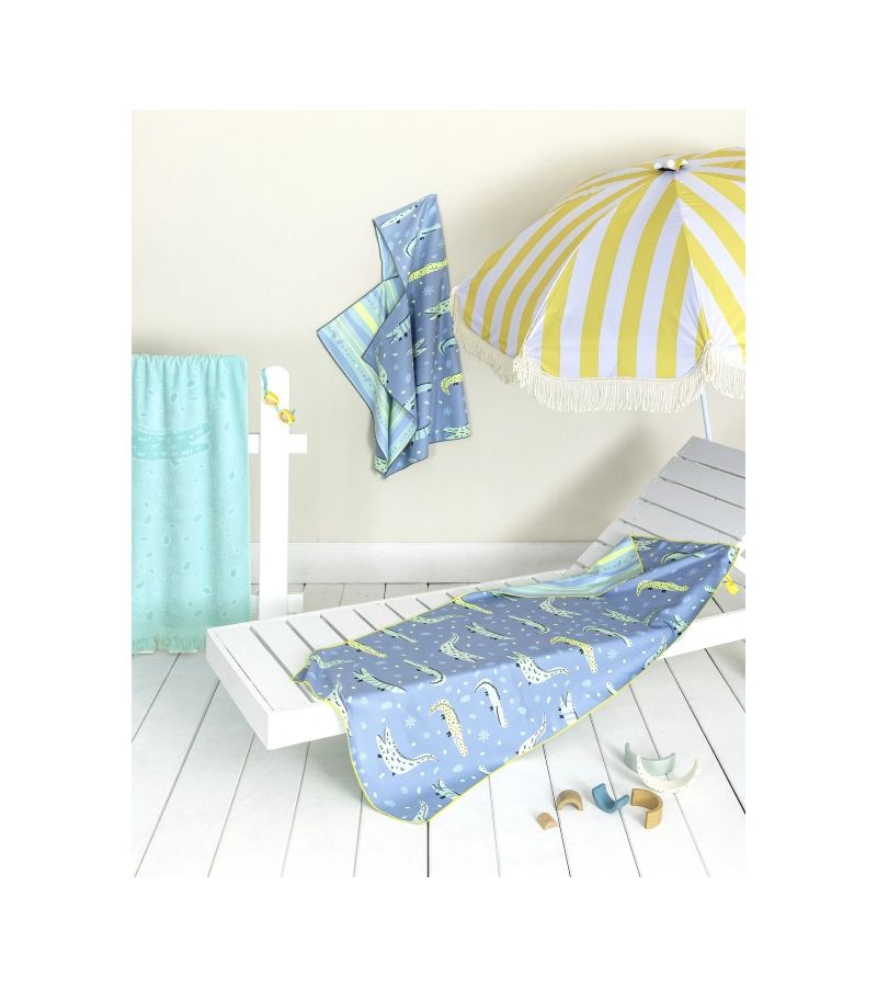 Πετσέτα θαλάσσης Microfiber διπλής όψεως Rokko 70x140 36740