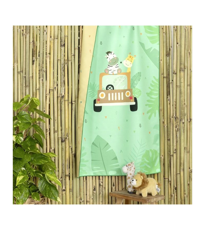 Πετσέτα θαλάσσης Microfiber διπλής όψεως Let\'s Get Wild 70x140 36738