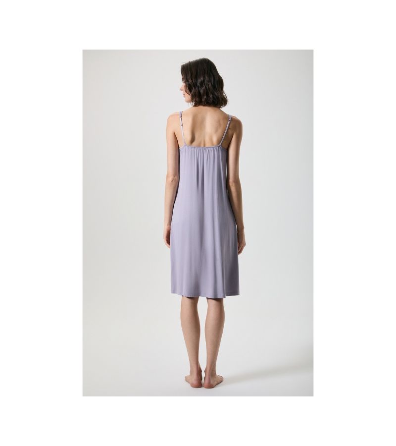 Νυχτικό θηλασμού με λεπτή ράντα CATHERINE\'S 20248CA Violet