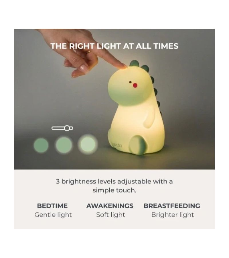 Φωτάκι νυκτός από σιλικόνη NUVITA Dina 6610