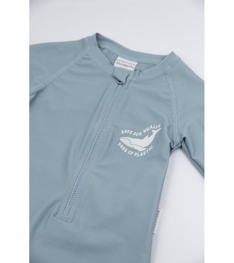 Ολόσωμο μαγιό με UV προστασία BAMBOOM Logo Save Our Whales 726-339