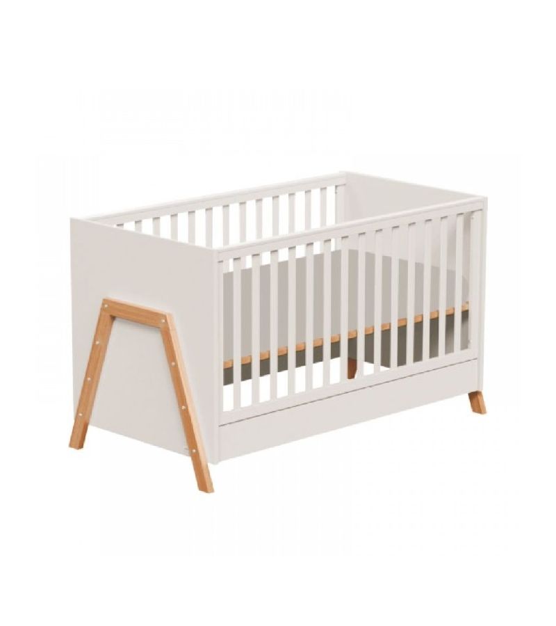 CASABABY Oslo Ecru Βρεφικό Κρεβάτι Μετατρεπόμενο Σε Προεφηβικό για στρώμα 140x70cm