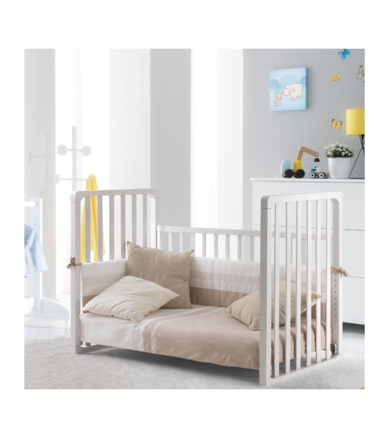 Βρεφικό Κρεβατάκι Transformer PALI Bianco 132,5x72,5cm 
