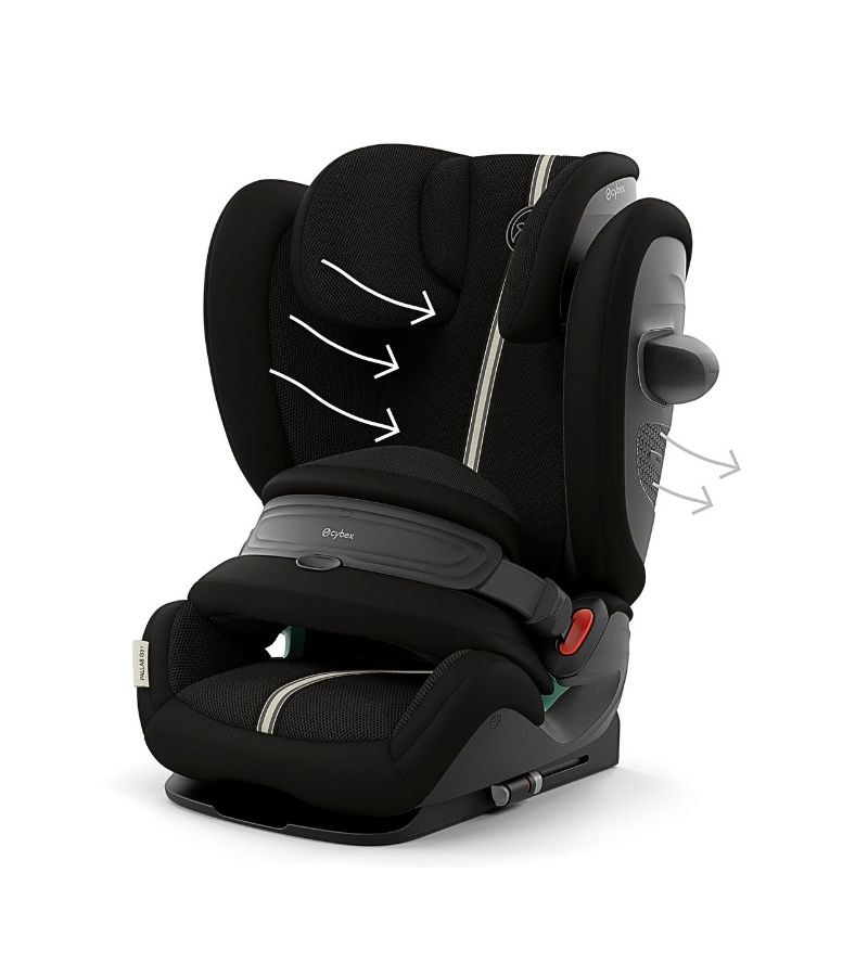 Κάθισμα αυτοκινήτου CYBEX Pallas G3 I- Size Plus Moon Black (76 - 150 cm)