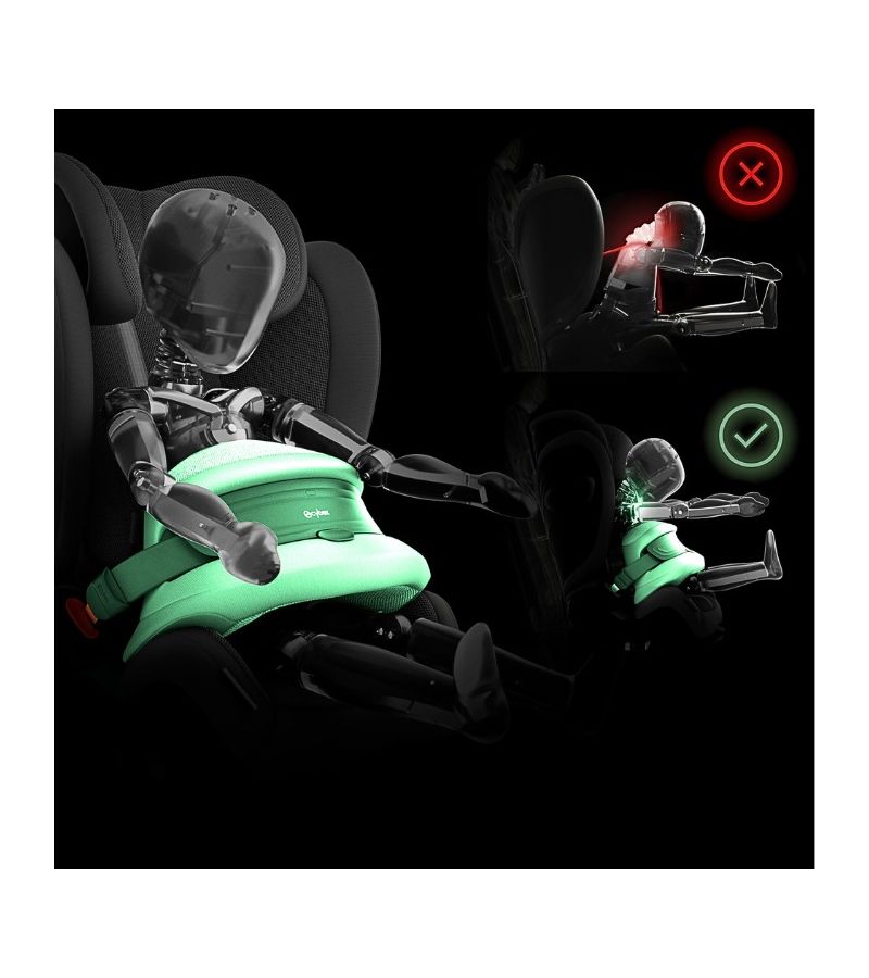 Κάθισμα αυτοκινήτου CYBEX Pallas G3 I- Size Plus Stormy Blue (76 - 150 cm)